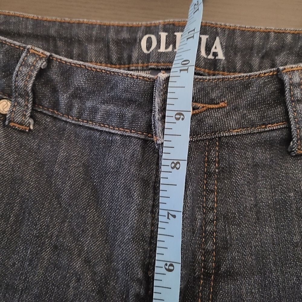 French Dressing Jeans Olivia Blue Denim Bootcut 10P - Picture 8 of 13
